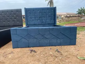 Epiphany Blue Double Bedframe 54/75//Free Delivery