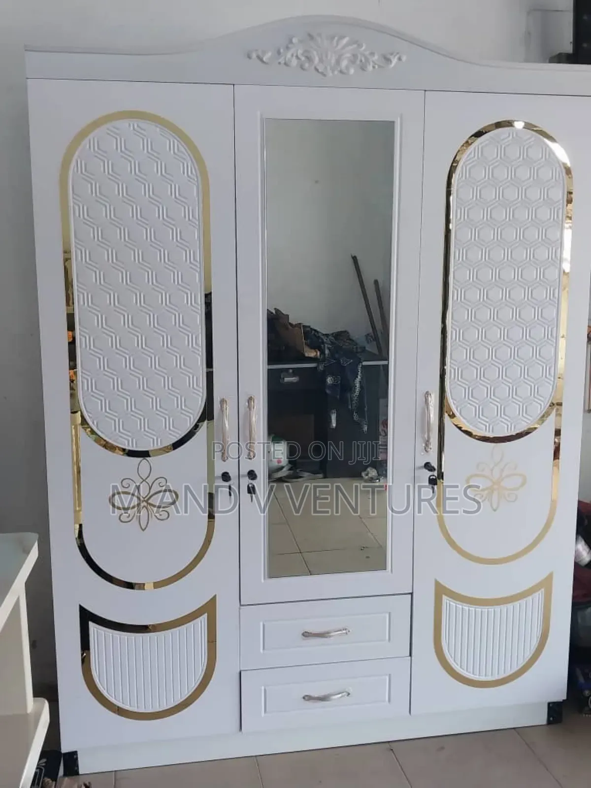 3doors Wardrobe Superb Whitey