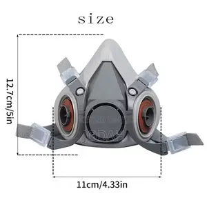 Half Face Mask With Goggles