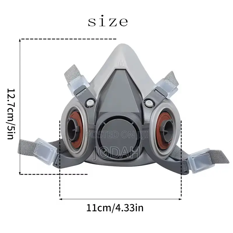Half Face Mask With Goggles