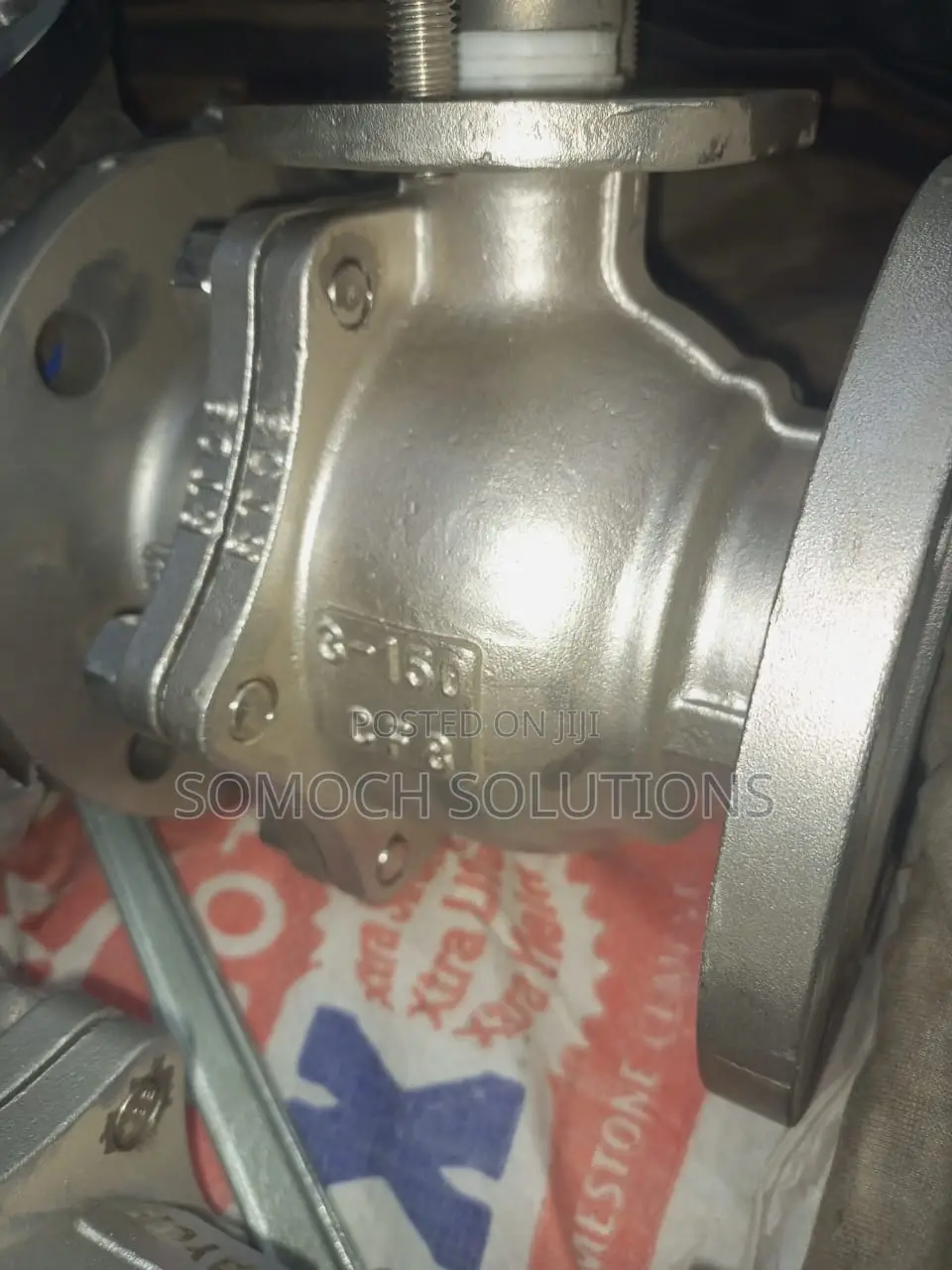 Ball Valve 3" S.S With Flange