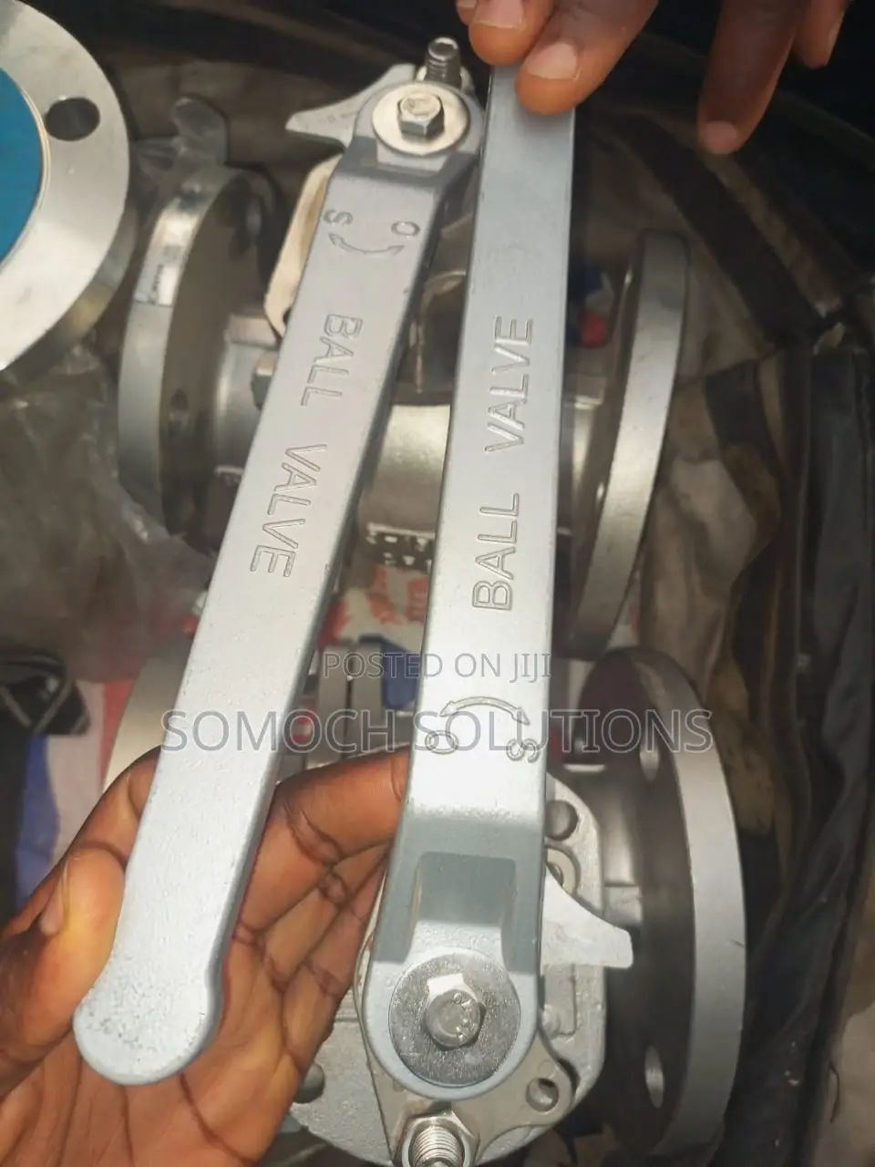 Ball Valve 3" S.S With Flange