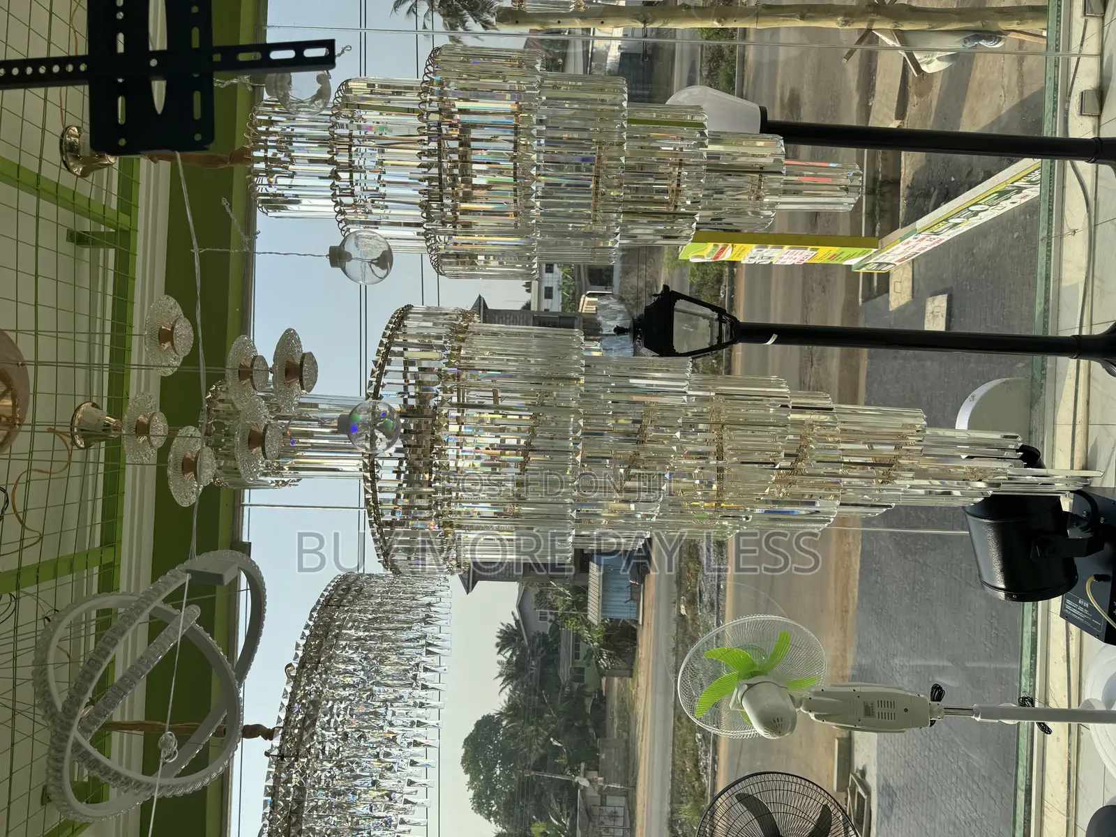 Long Crystal Led Chandelier . Unique Design 6+Ft Long