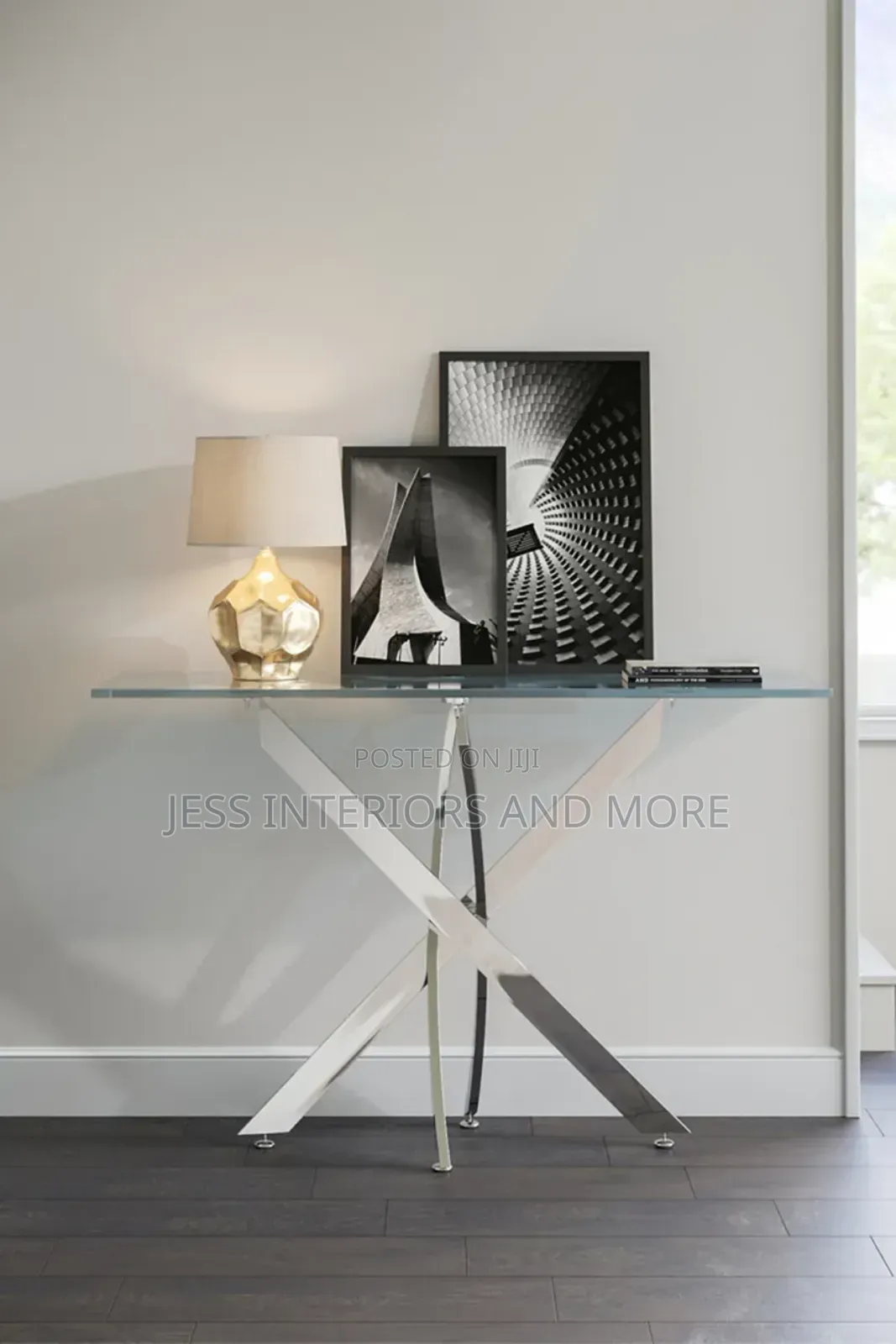 Console Table (Glass Top)