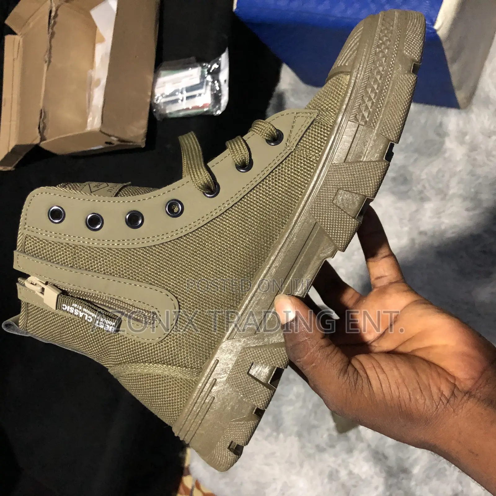 Top Grade Canvas Boots