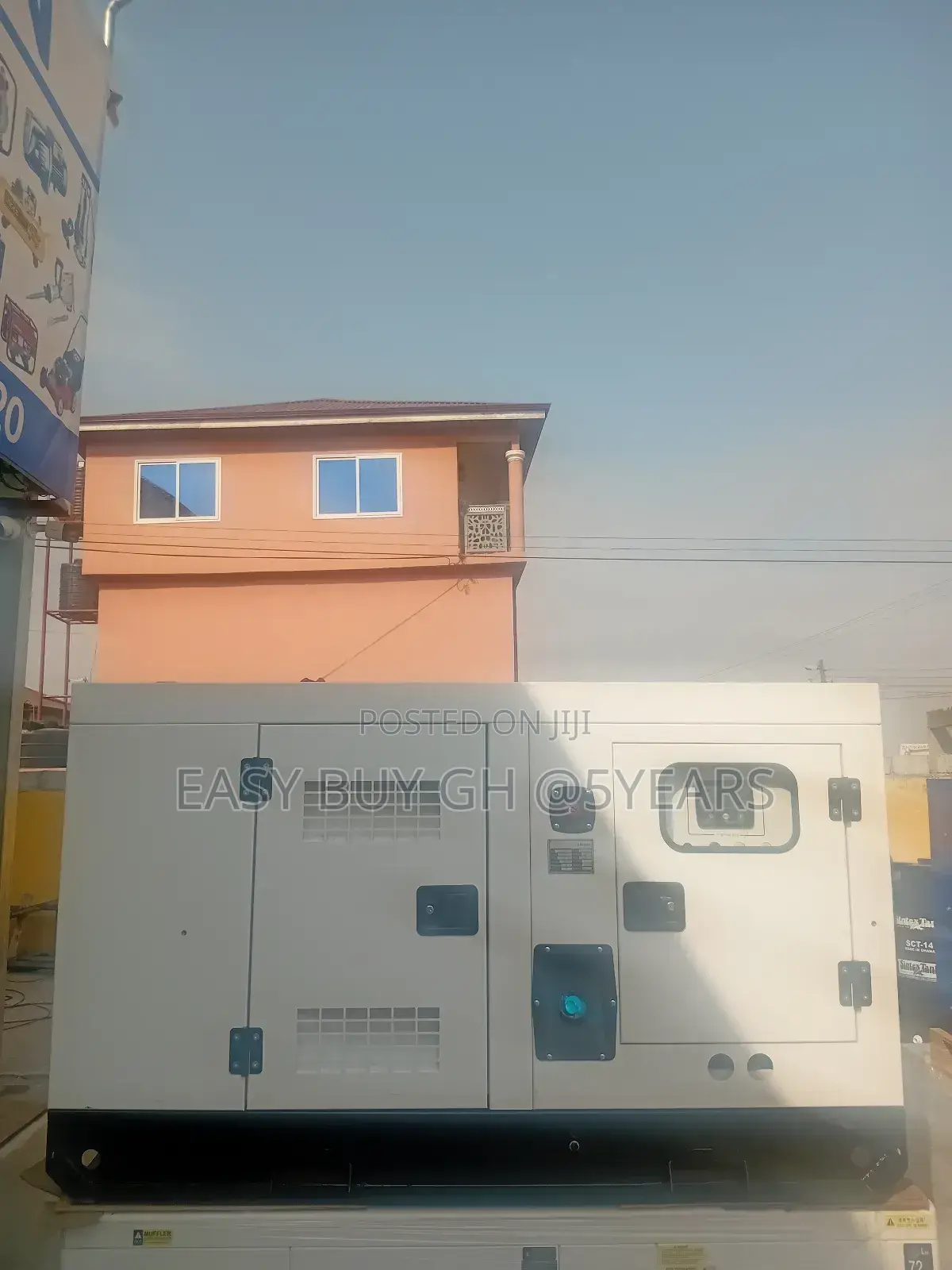 Smart Panel Perkins Silent Generator 35kva 30kw Freshly New