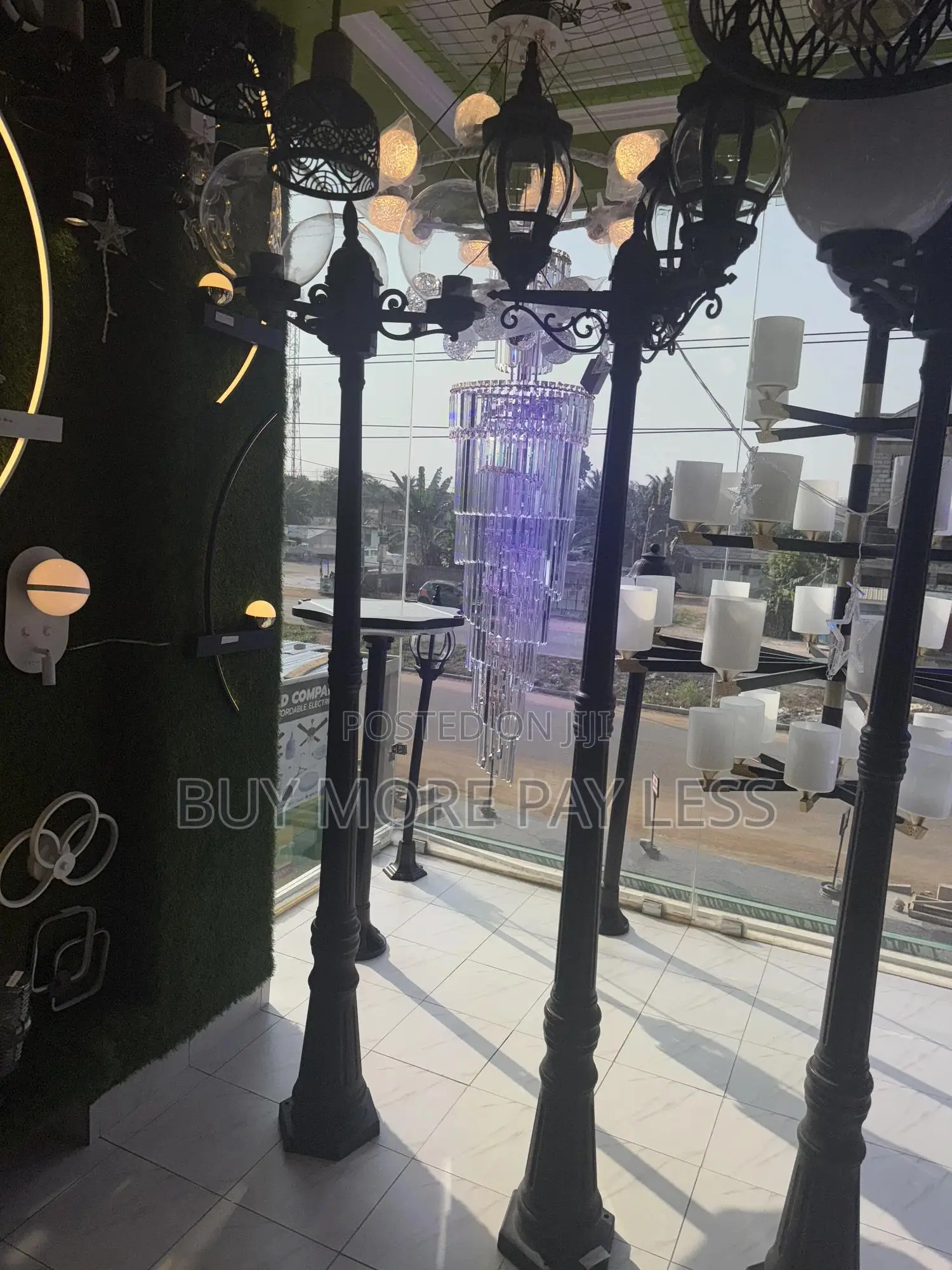 6ft Standing Garden Lights