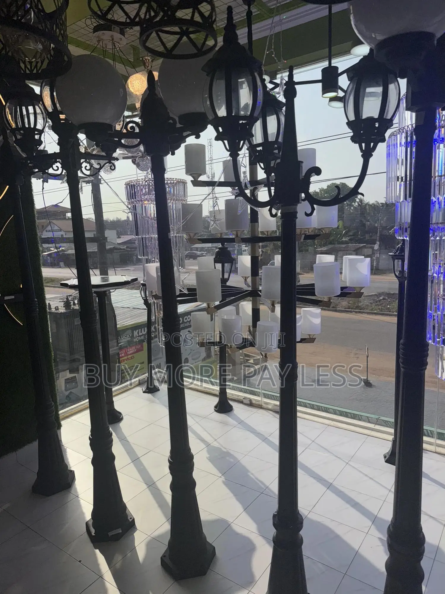 6ft Standing Garden Lights