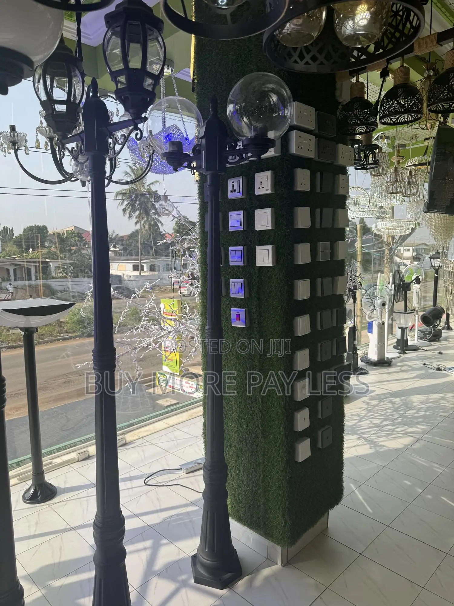 6ft Standing Garden Lights