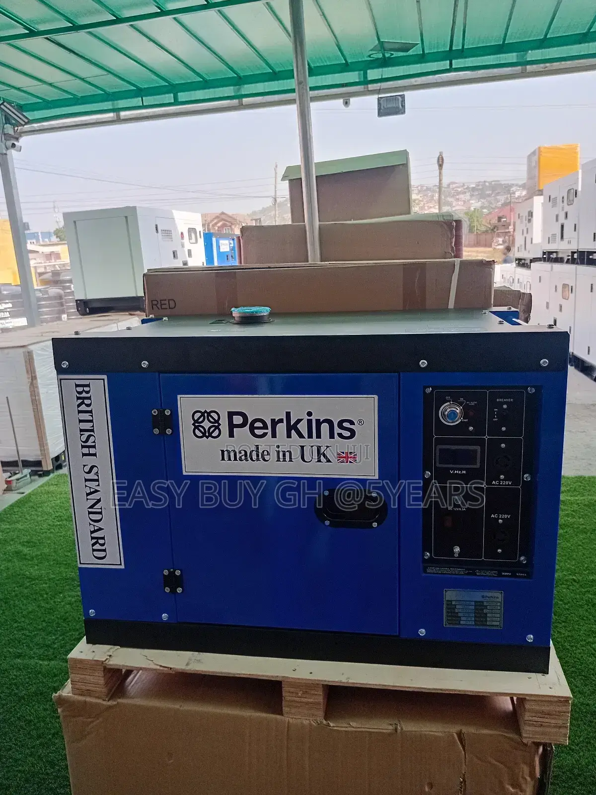 Perkins Silent Diesel Generator 13kva 12kw Service Support