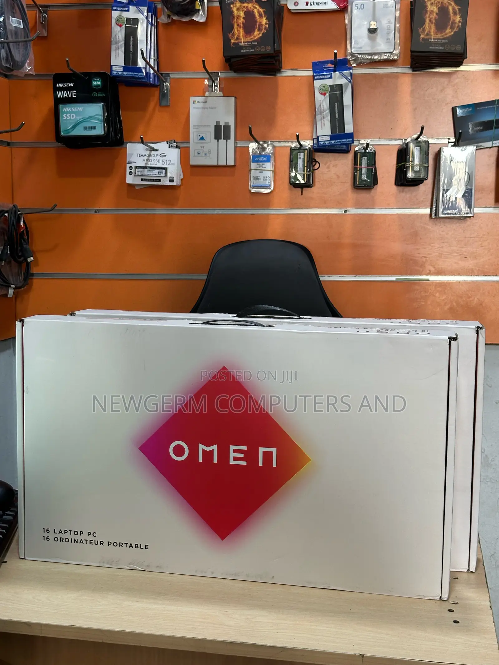 New Laptop HP Omen 16 16GB Intel Core i7 SSD 1T