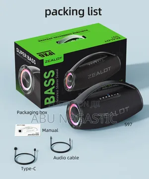 Boombox Zealot S97 Bluetooth Speaker