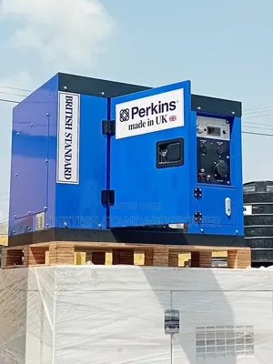 15kw 18kva Perkins Diesel Silent Generator Blue