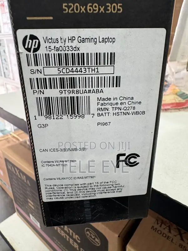 New Laptop HP 8GB Intel Core I5 SSD 512GB