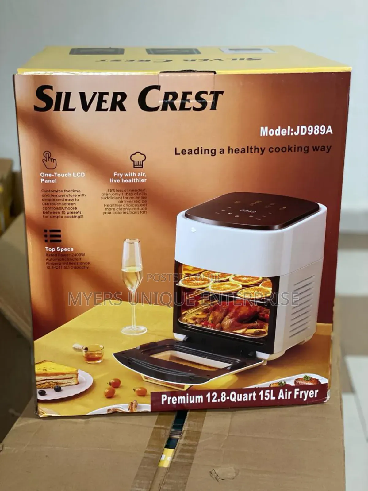 Quality Silver Crest 15l Air Fryer