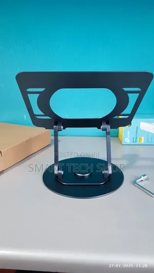 360 Rotating Adjustable Foldable Aluminium Laptop Stand
