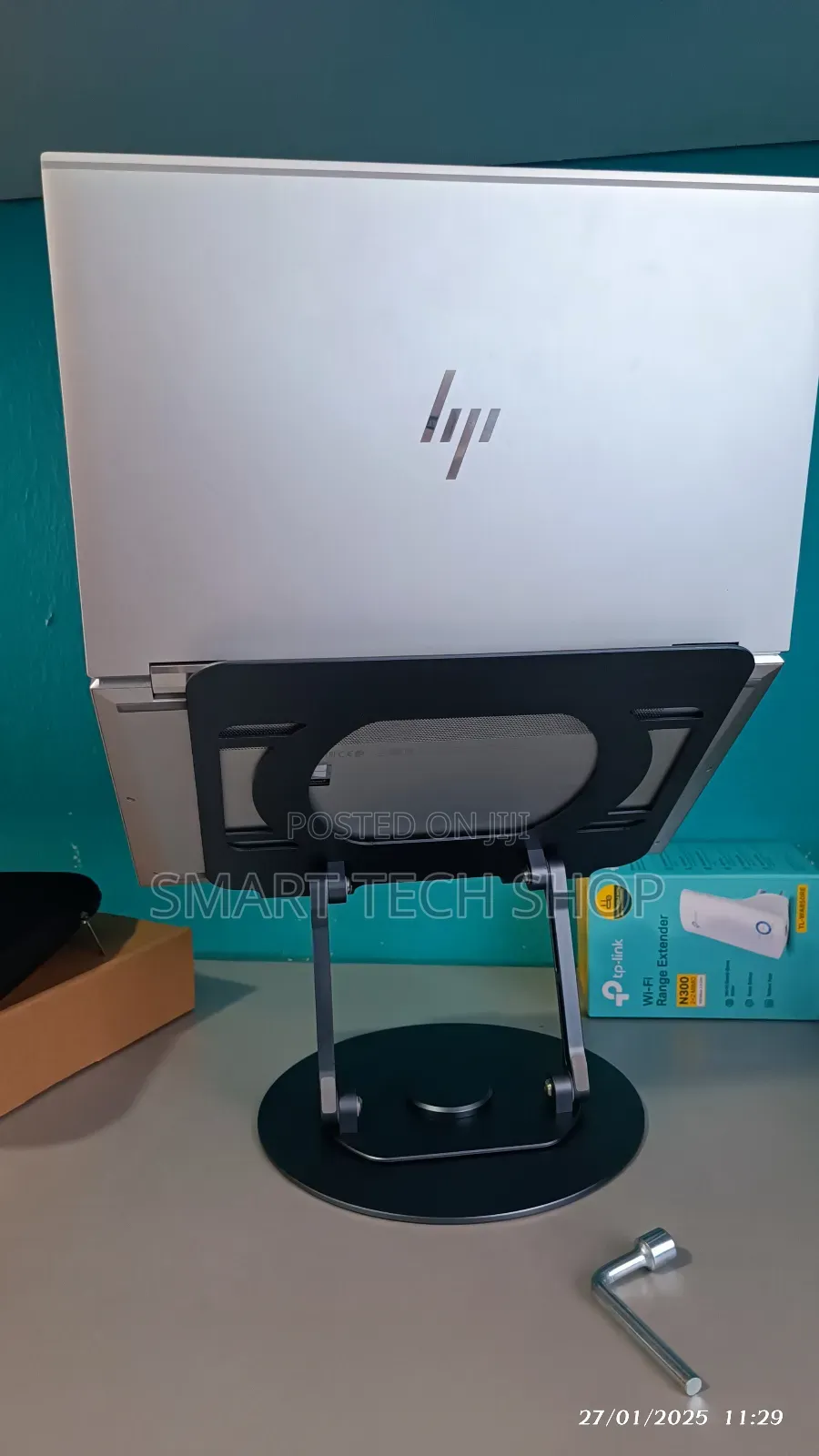 360 Rotating Adjustable Foldable Aluminium Laptop Stand