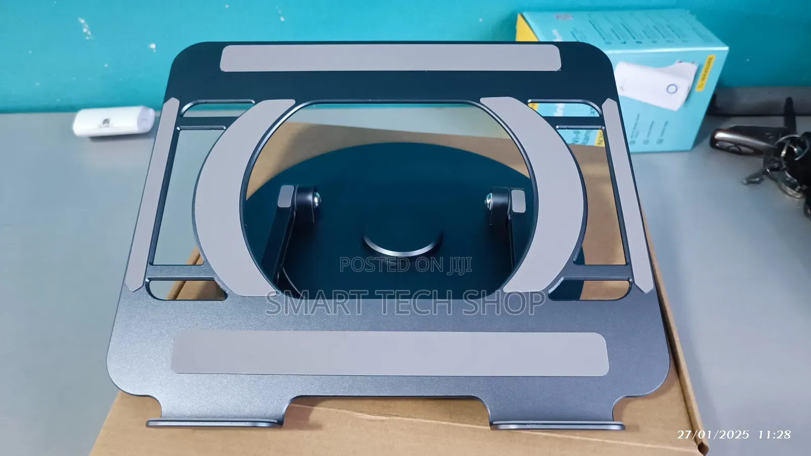 360 Rotating Adjustable Foldable Aluminium Laptop Stand