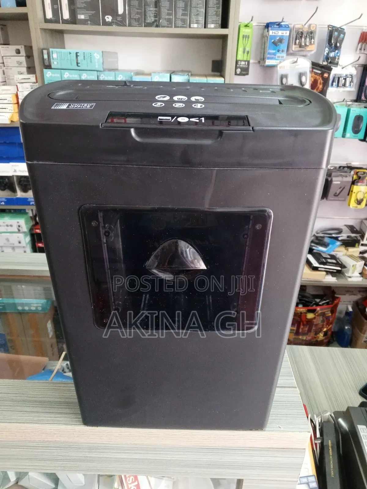 United Office A4 Paper and Cd Shredder Kh4407