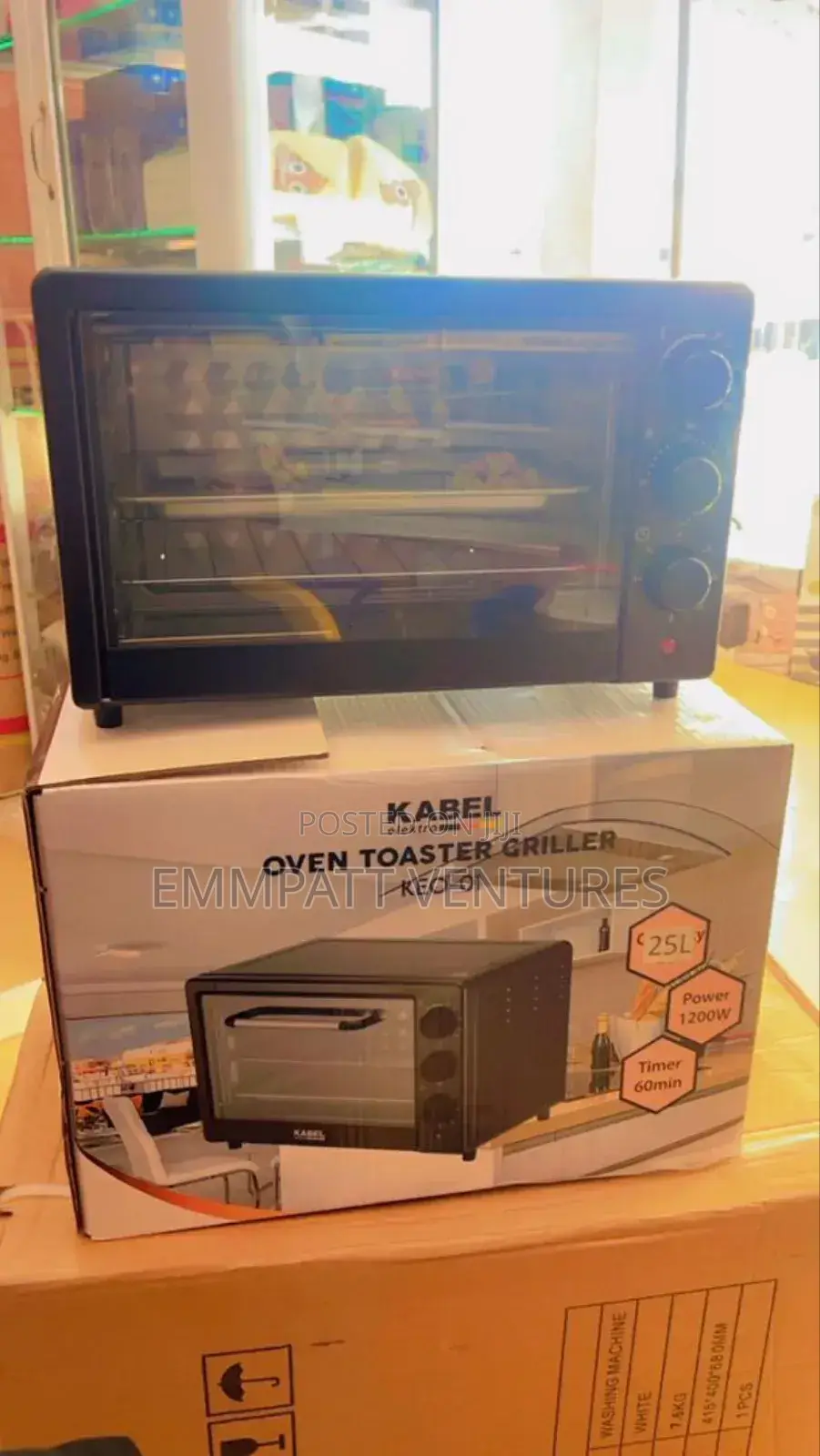 25 LTRS Kabel Toaster Oven and Griller