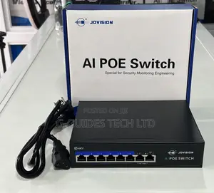 Jovision 6-Port Ai Poe Switch (Jvs-S08-6p-65w)