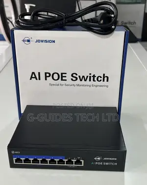 Jovision 6-Port Ai Poe Switch (Jvs-S08-6p-65w)