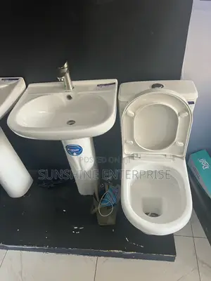 Water Closet Set With Basin
