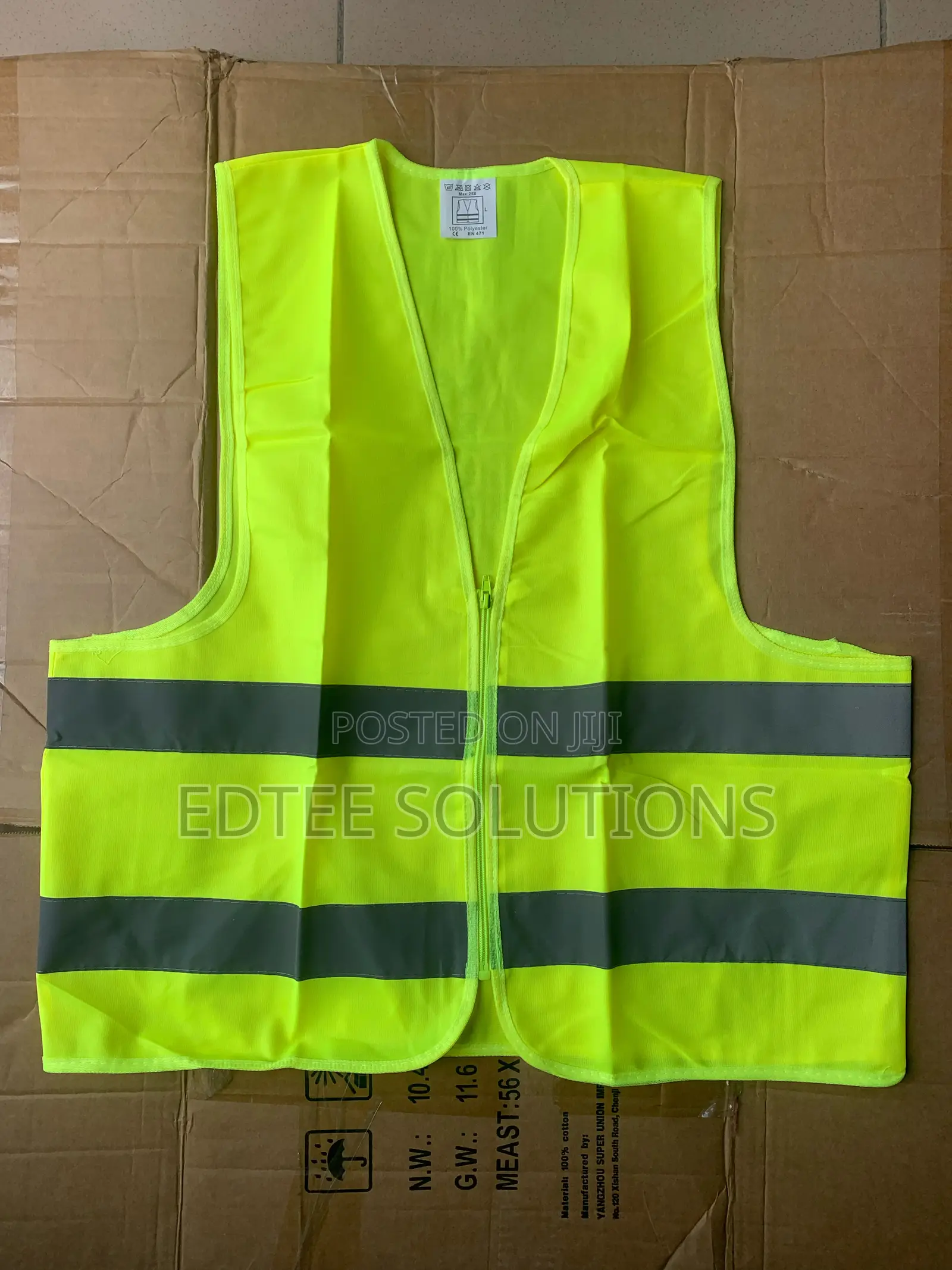 High-Quality Reflector Jacket Lime