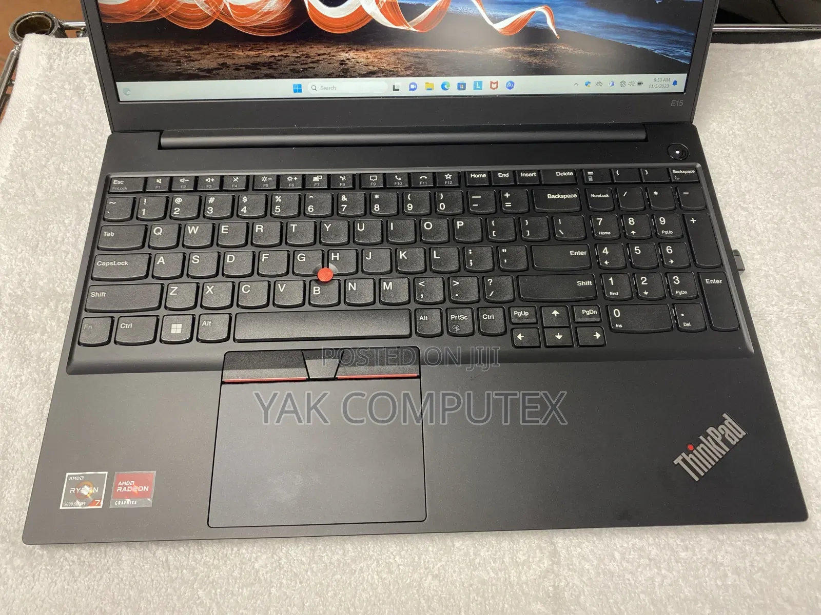Laptop Lenovo Thinkpad E15 16GB AMD Ryzen 3 SSD 256GB