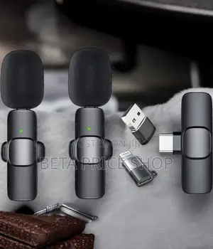 2 in 1 Wireless Microphone for Android and iPhone