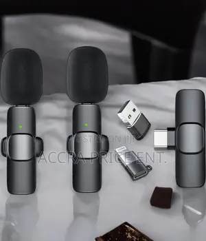2 in 1 Wireless Microphone for Android and iPhone