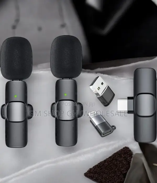 2 in 1 Wireless Microphone for Android and iPhone