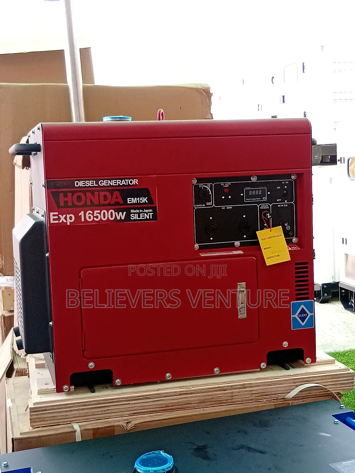 Key Start Honda Diesel Generator 16500watt 15kva Silent