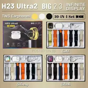 H23 Ultra 2 Smart Watch and It Accessories