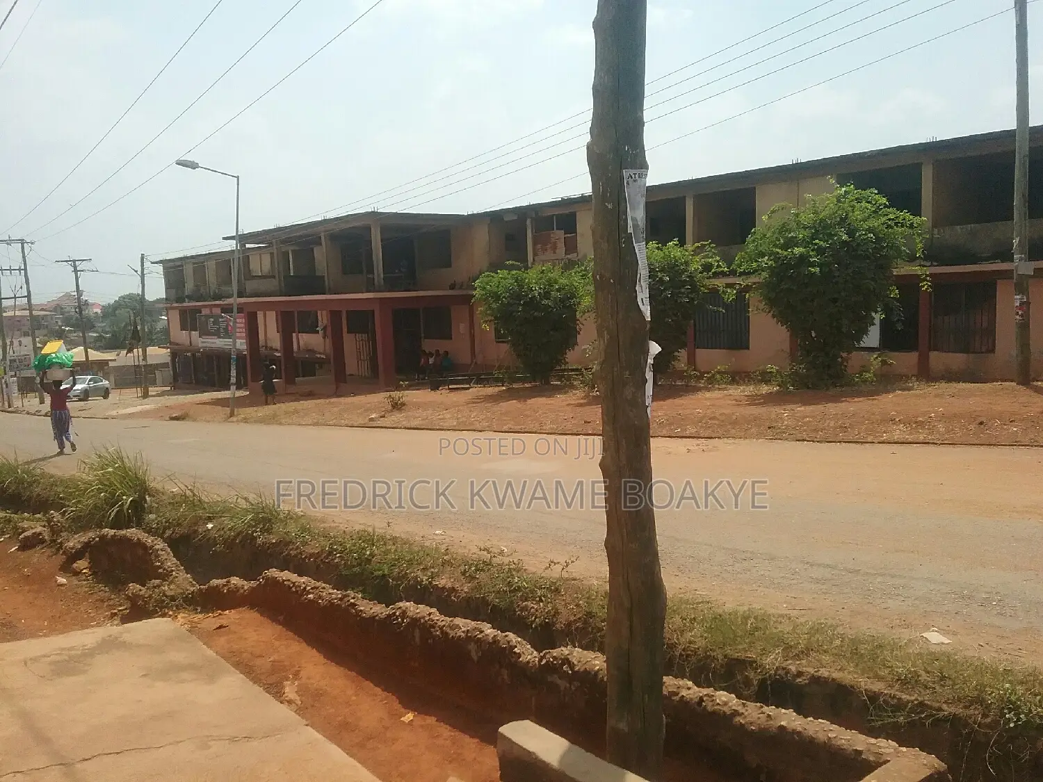 2 Acres With 50 Classrooms for Sale at Kwadaso Estate