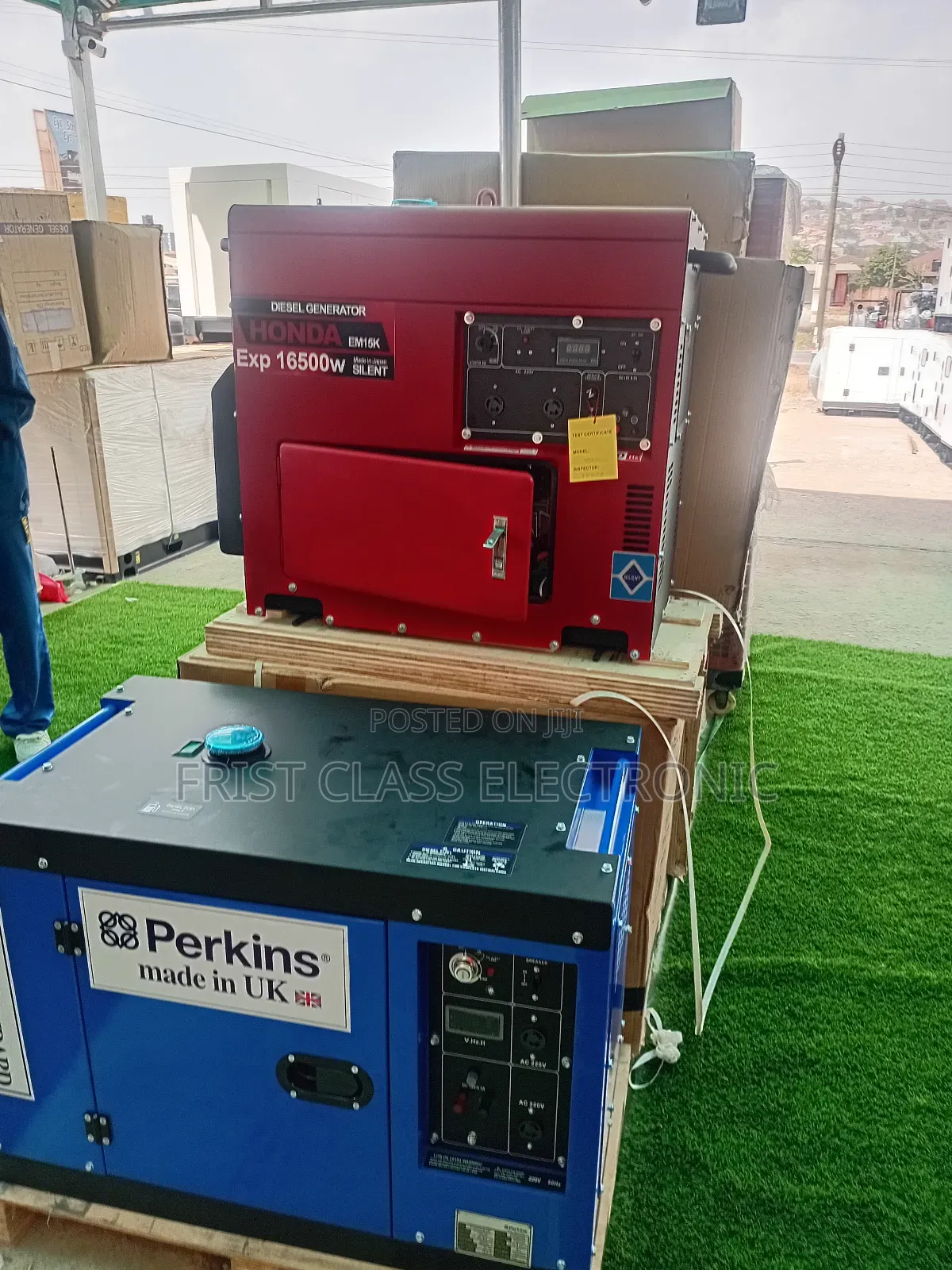 Honda Keystart Generator 15kva 16500wax Generator Quality