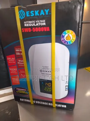 ESKAY AUTOMATIC VOLTAGE REGULATOR 5kva. Safe Power Supply