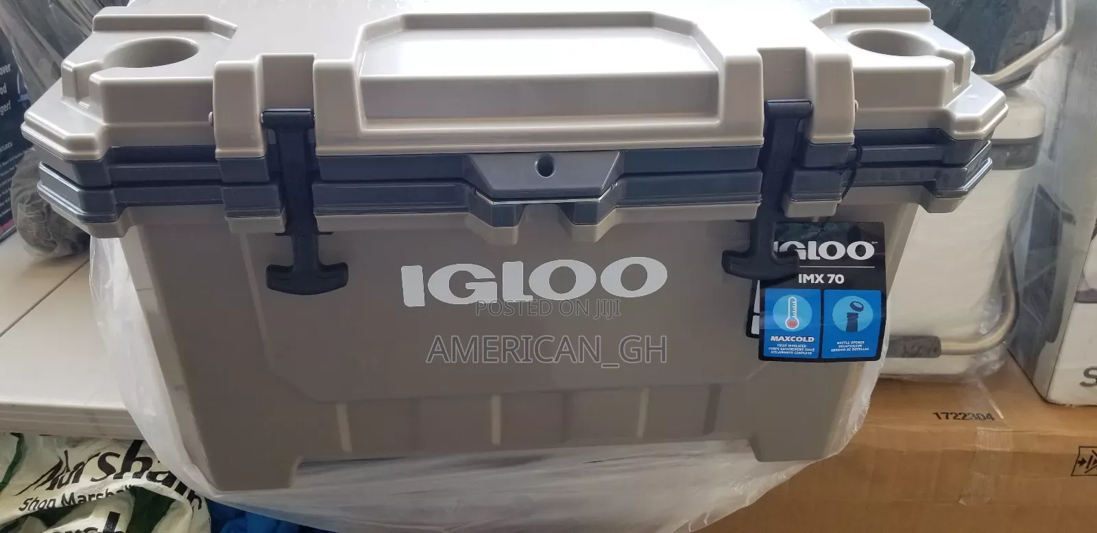 IGLOO IMX Hard Coolers, Sand Color ( 70 Qt)