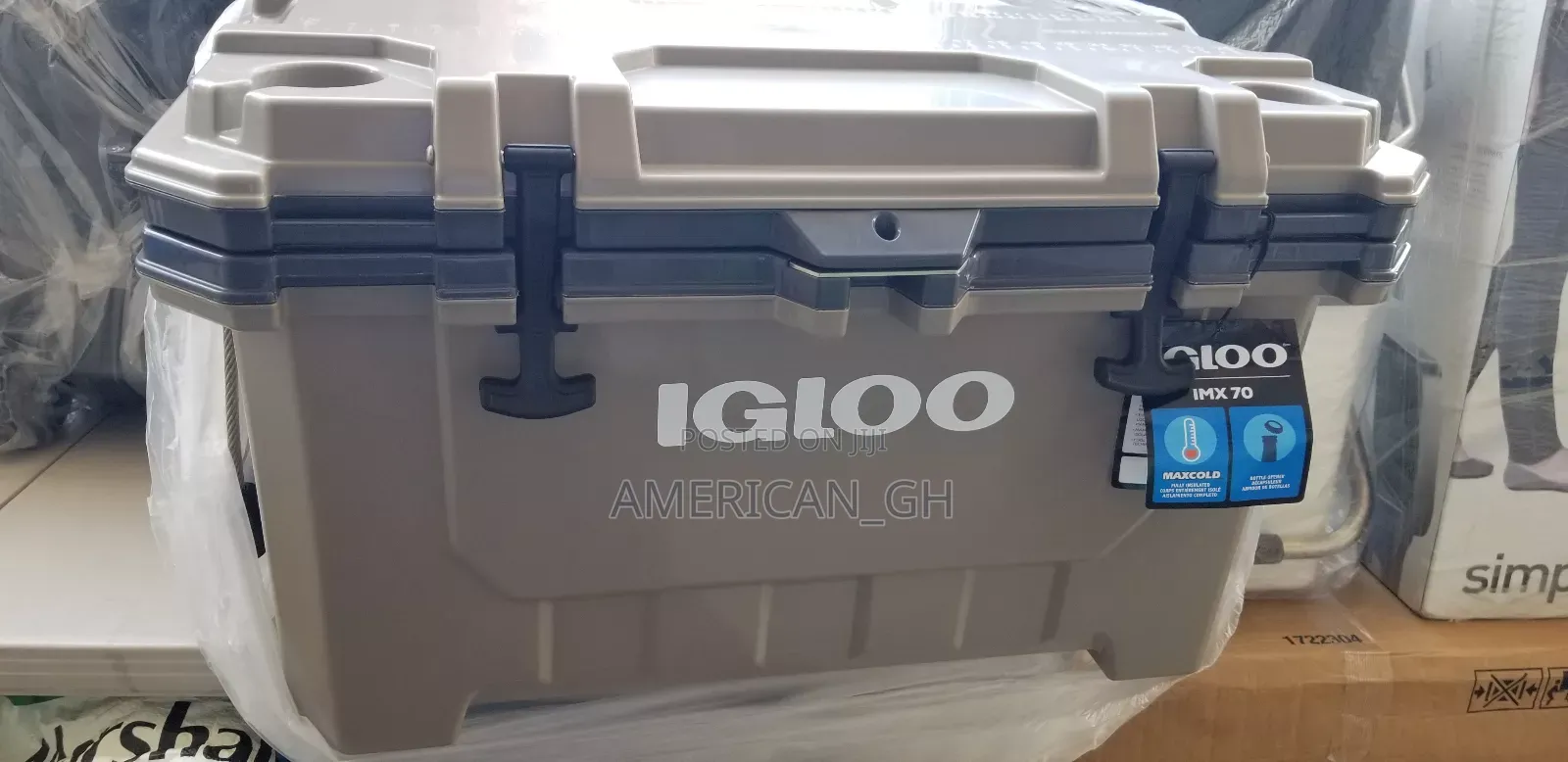IGLOO IMX Hard Coolers, Sand Color ( 70 Qt)