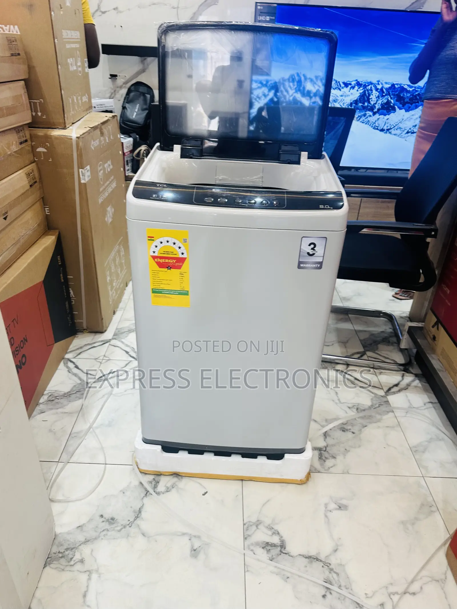 Zealous Sleek WM Topload TCL 8kg