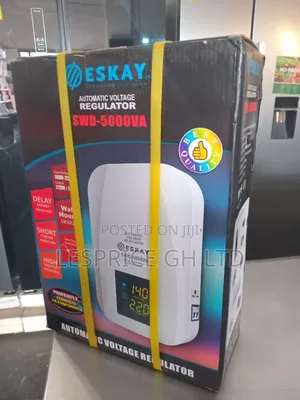 Power Your Devices. ESKAY 5kva AUTOMATIC VOLTAGE REGULATOR