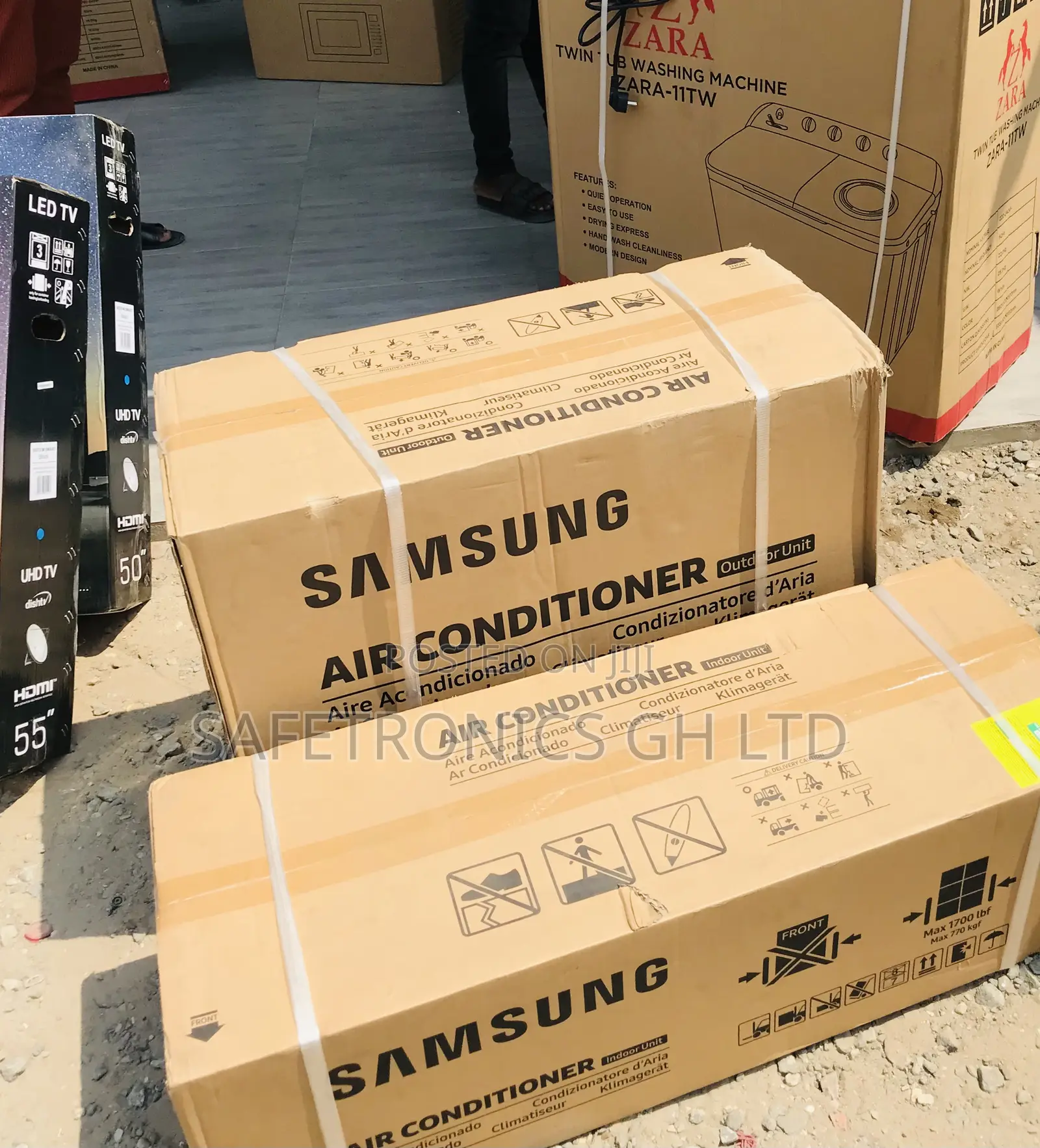 Choose Auto on 2.0 HP R410 Samsung White AC