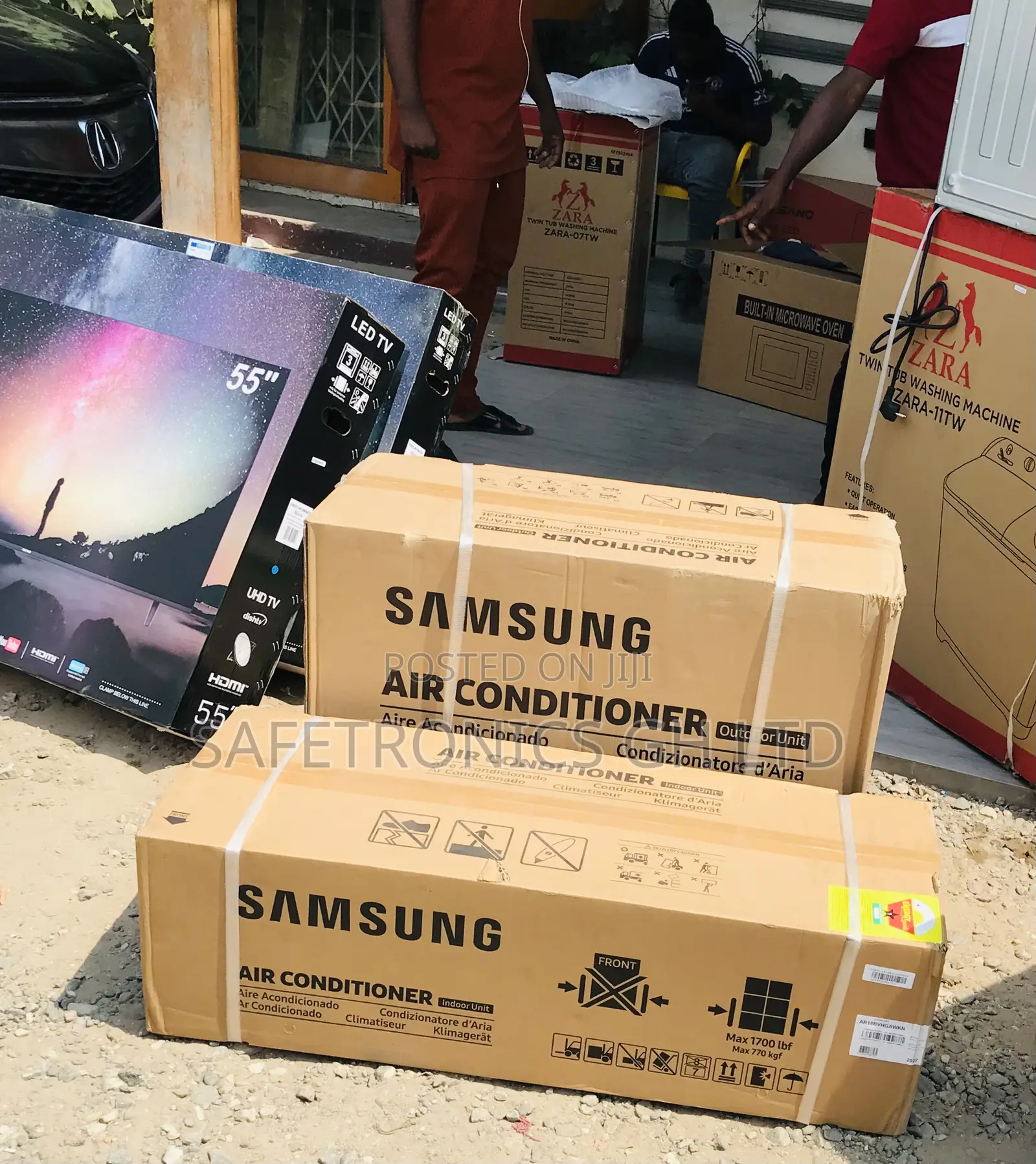 Shop Slim Design 1.5 HP Inverter Samsung White AC