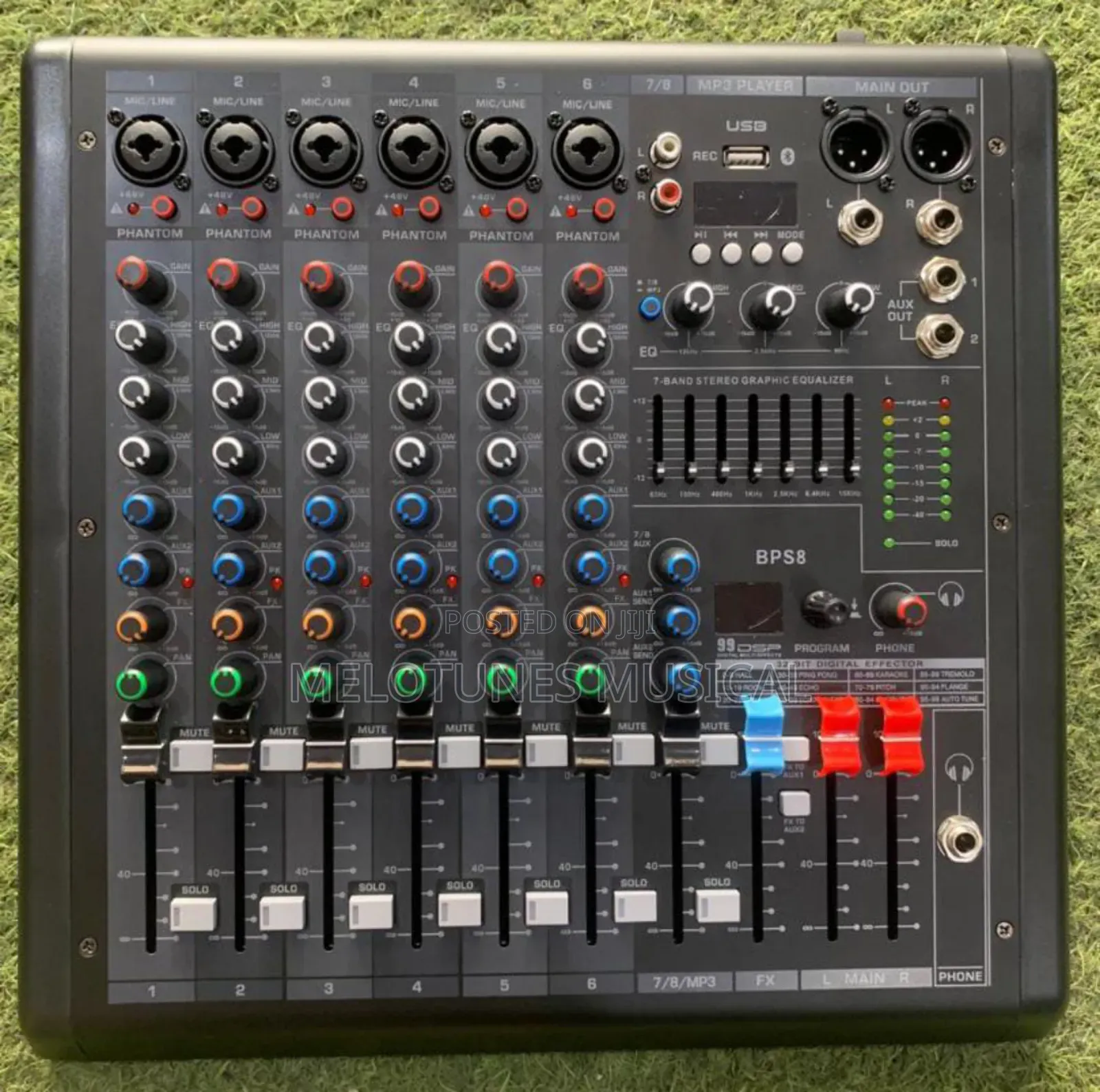 Clavax CLMC-Bp8 Wholesale 2024 New 8 Channel Audio Mixer