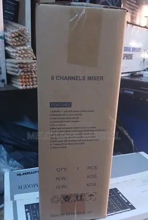 Clavax CLMC-Bp8 Wholesale 2024 New 8 Channel Audio Mixer