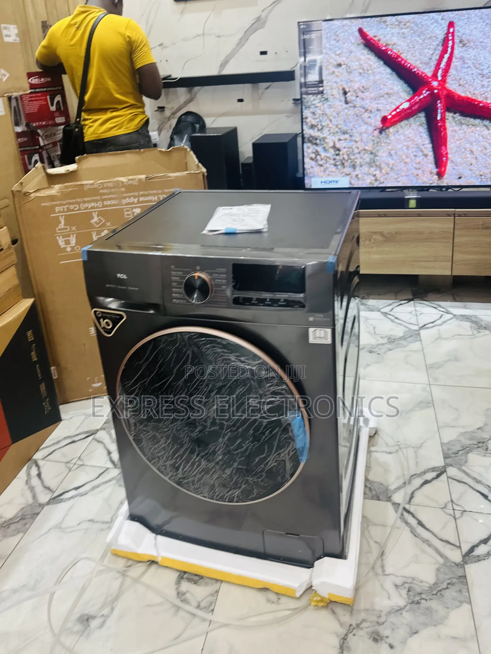 Durable Washing Machine 10.5/7kg TCL