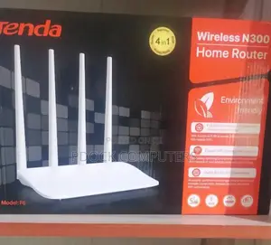 Tenda F6 V4.0 Wireless N300 Easy Setup WiFi Router