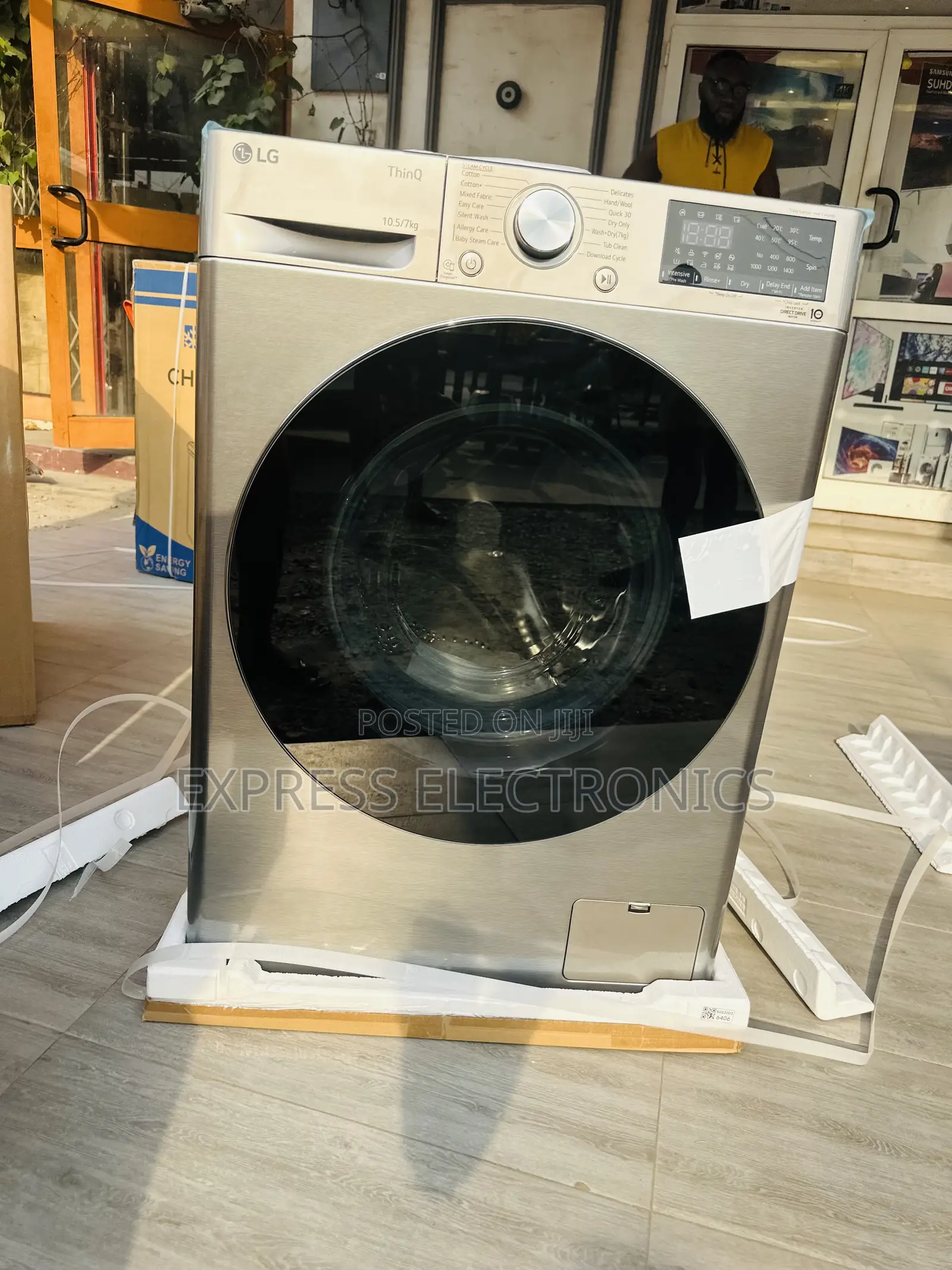Wash and Spin Dry Full Auto 10.5/7kg Front Load