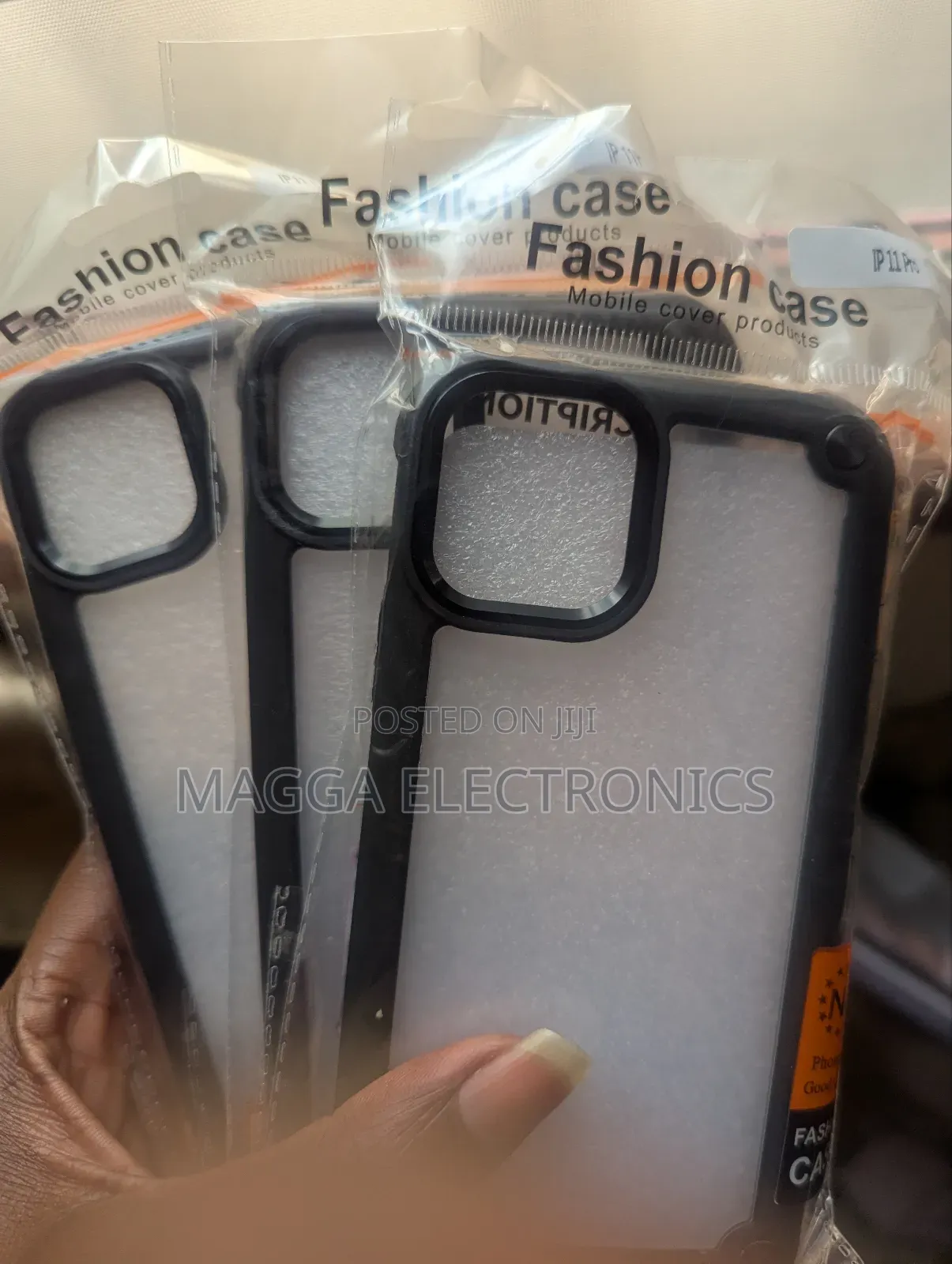 iPhone Transparent Hard Bumper Cases