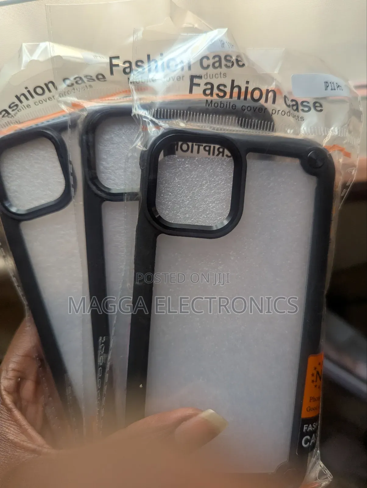 iPhone Transparent Hard Bumper Cases